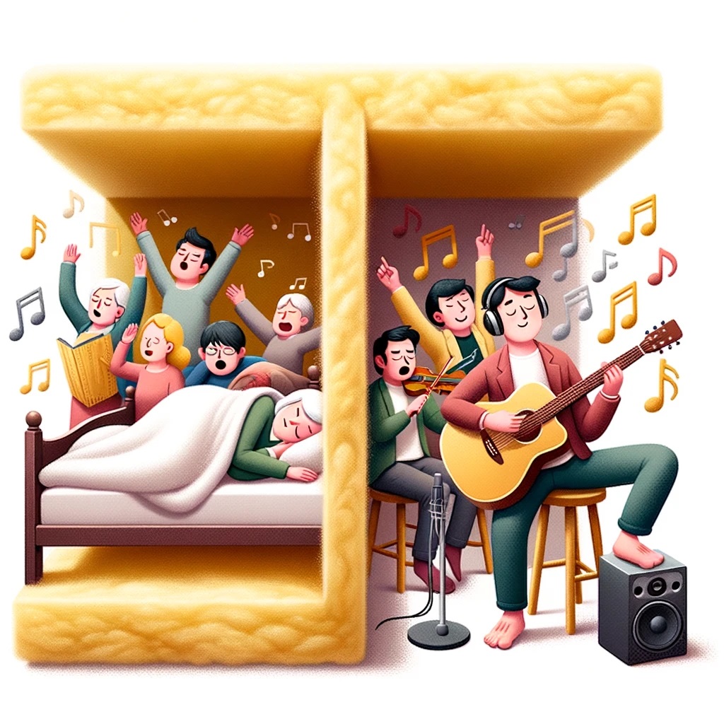 عایق دیوار مشترک