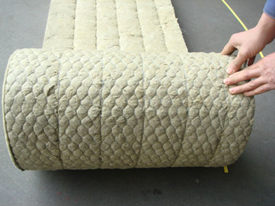 Rock-wool-insulation-blanket-wire-mesh